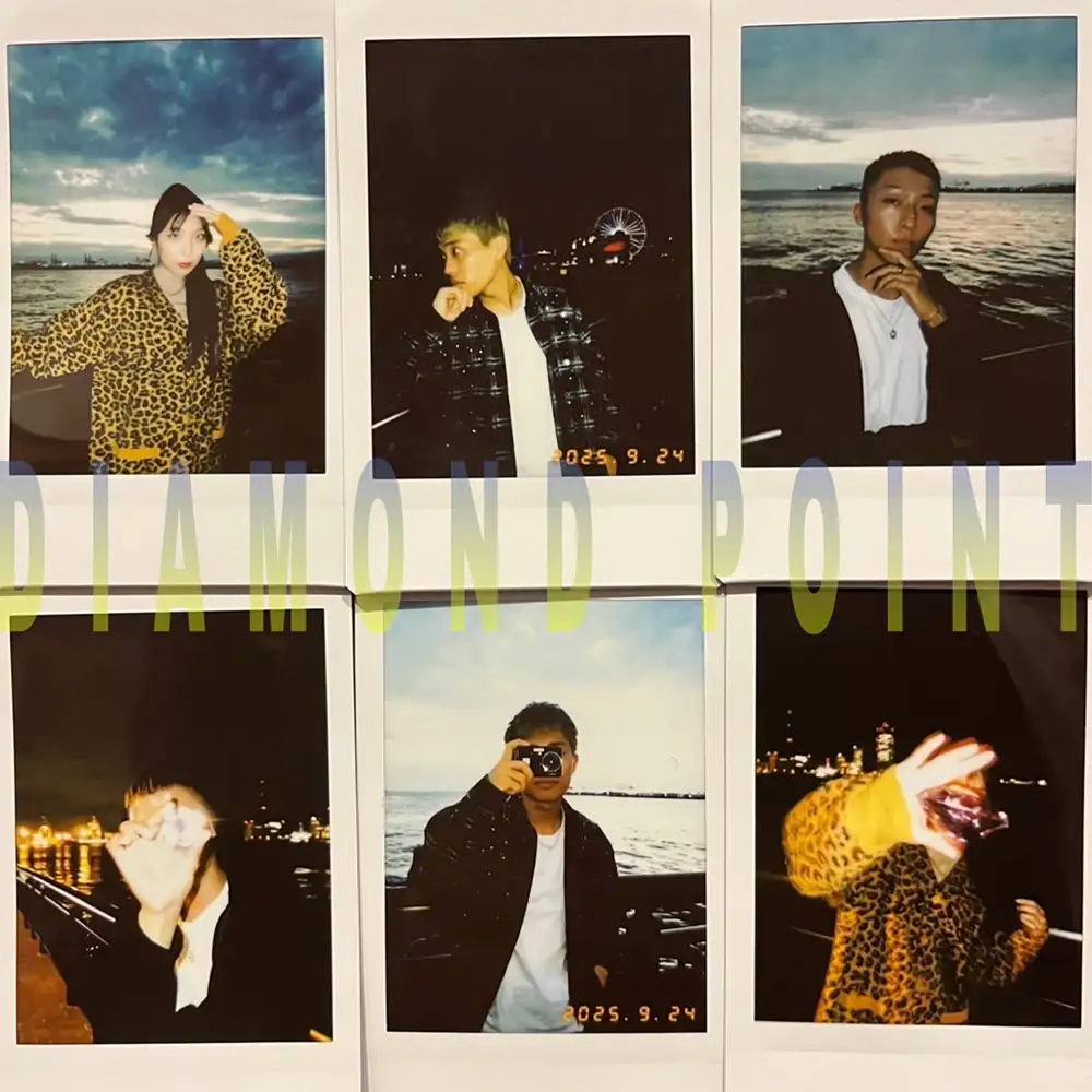 「DIAMOND POINT」Rk-7, CraNe, Esther Leiアートワーク