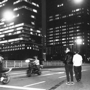 「Blood In My Hood」guca owl, STUTSアートワーク