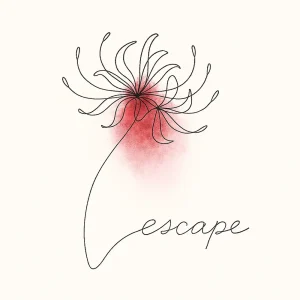 「escape」ツキオカメイアートワーク