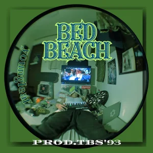 「Bed beach」youngleafアートワーク