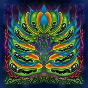 「Cosmic Masquerade」Gentaアートワーク