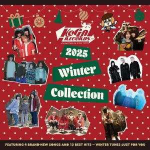 「KOGA RECORDS 2025 Winter Collection」アートワーク