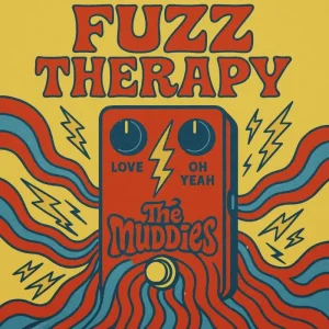 「FUZZ THERAPY」The Muddiesアートワーク