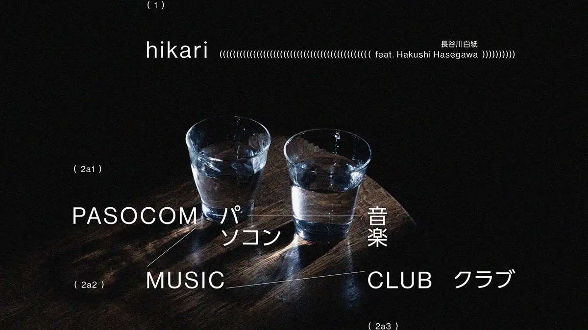 「hikari feat. Hakushi Hasegawa」サムネ