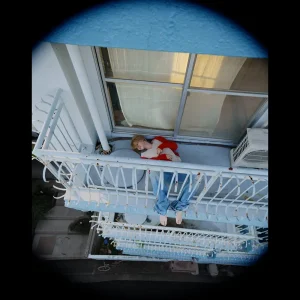 「The strawberry on a Christmas cake」ROU cloverアートワーク