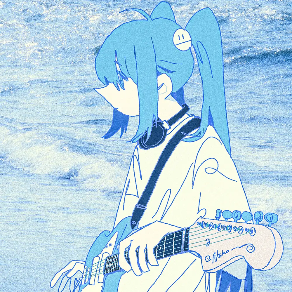 『Stargazing Youth』nerdnekoアートワーク