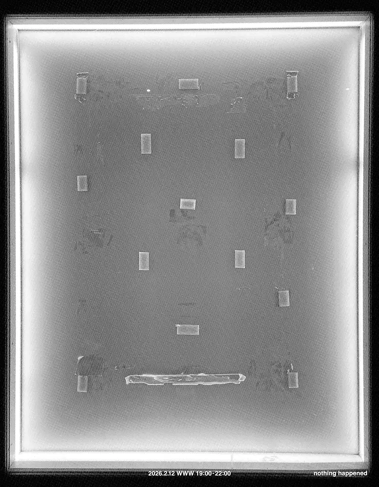 『Nothing Happened』フライヤー