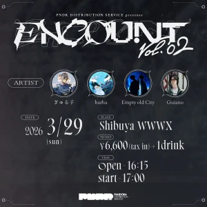 「ENCOUNT vol.2」フライヤー