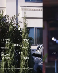 'Silent Way' Release Liveフライヤー
