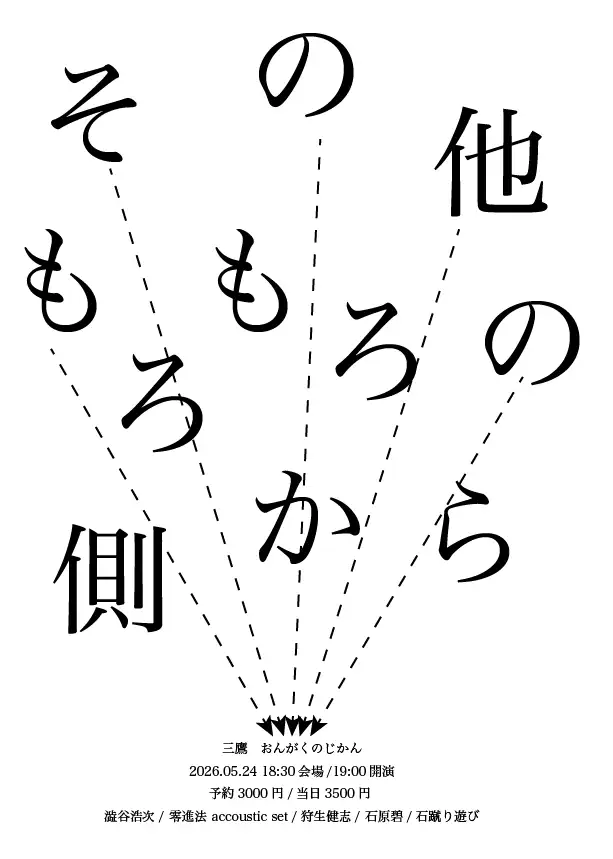 『その他もろもろの側から』フライヤー