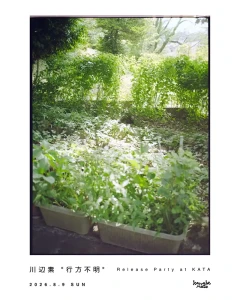 川辺素ワンマンフライヤー