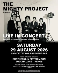 The Mighty Project自主企画『LIVE IN CONCERT』 フライヤー