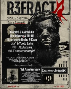 『1st Anniversary & Counter attack』アートワーク