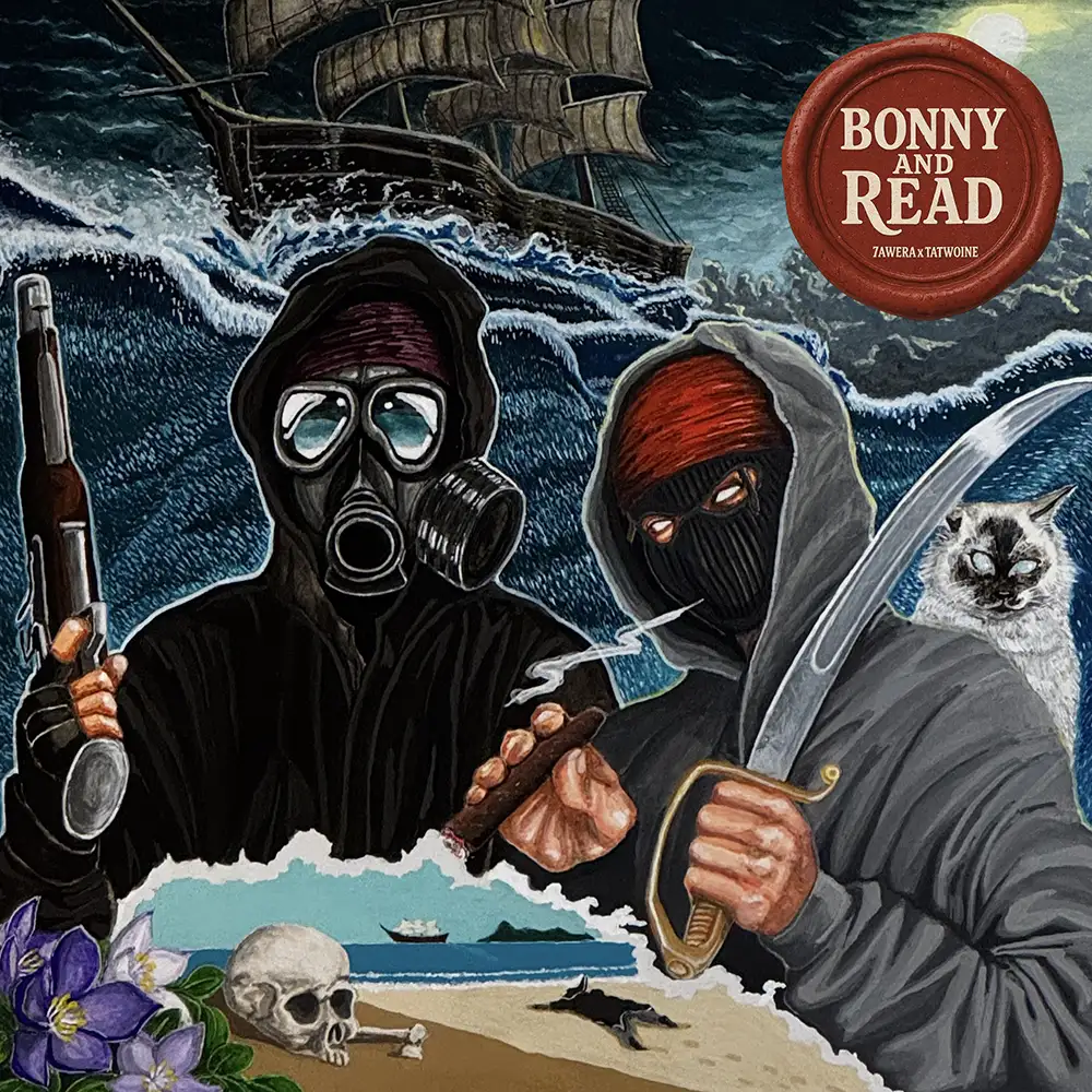 『Bonny and Read』7AWERA, Tatwoiアートワーク
