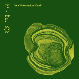 先行シングル「In a Watermelon Head」アートワーク