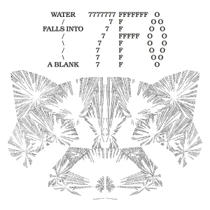 『Water Falls Into A Blank』/ 7FOアートワーク