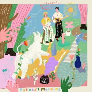 「Harvest Morning (feat. Caravan, 芹澤 優真 from SPECIAL OTHERS, 衣川 晃 & 木綿)」 Delicious Grapefruits Moonアートワーク