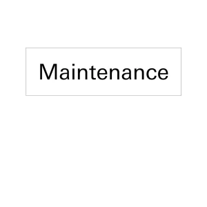 「Maintenace」/ Fried Banana Shopアートワーク
