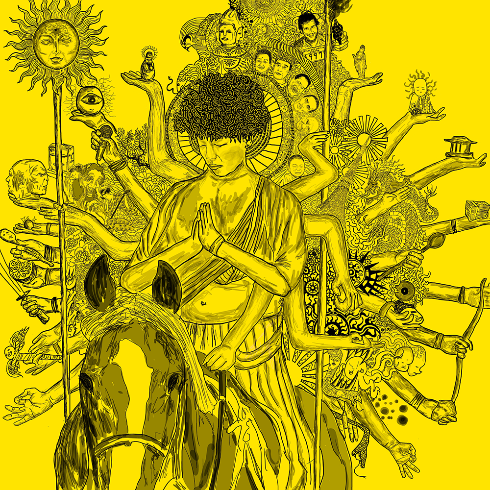 『MADARA』/ HIZAGUTYAアートワーク