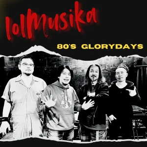 「80's Glory Days」lolMusikaアートワーク