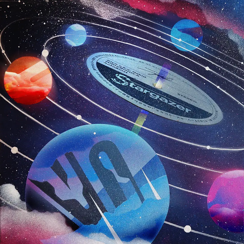 「Stargazer」MIDICRONICA x Kiyo a.k.a. Nakid x Auto&mstアートワーク