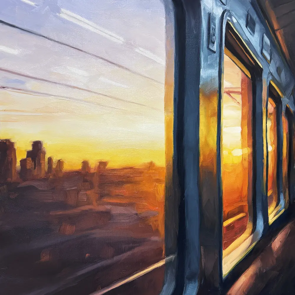「Last Train feat. Sala」/ DJ HASEBEアートワーク