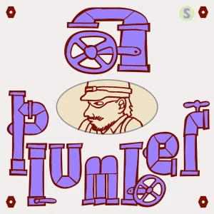 「a plumber」/ jisokuryClubアートワーク