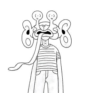 「ジャージャー」/ KTYアートワーク