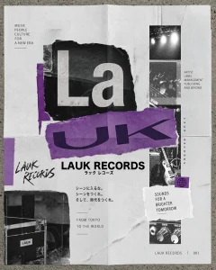 LAUK RECORDSキャッチ