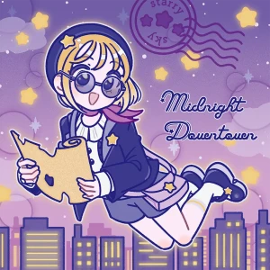 『Midnight Downtown』/ 宮本彩陽アートワーク