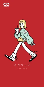 「スクリーン」/ 宮本彩陽アートワーク