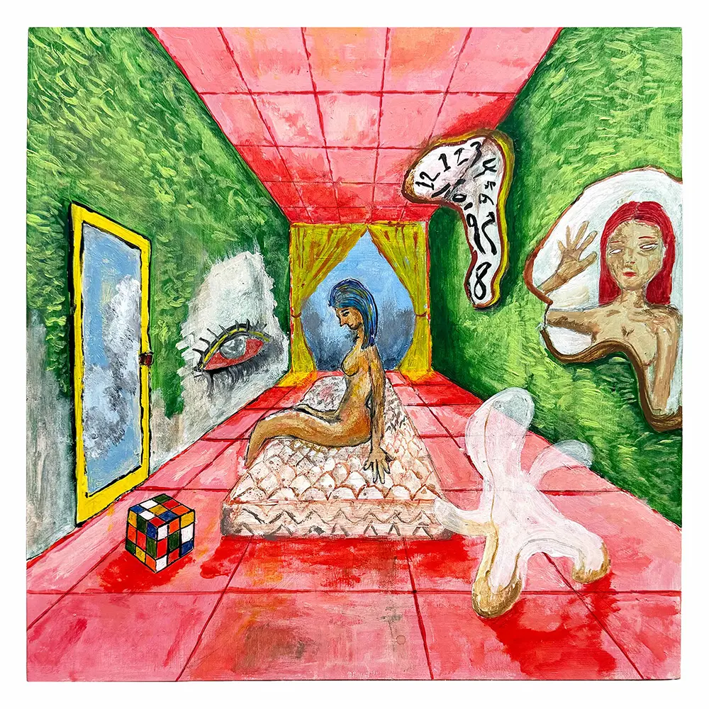 「As Time Loses Its Shape」/ NVMRアートワーク