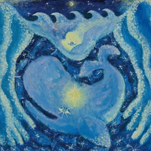 『海を抱いて眠る』真舟とわアートワーク