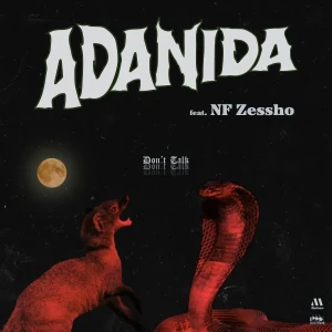 「Don't talk (feat. NF Zessho)」 ADANIDAアートワーク