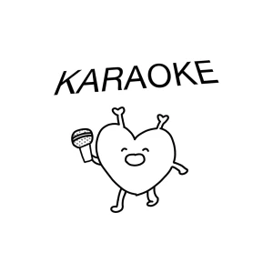 「KARAOKE」/ 阿部芙蓉美アートワーク