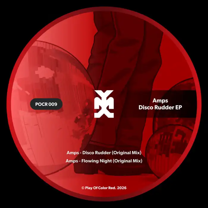 『Disco Rudder EP』/ Ampsアートワーク