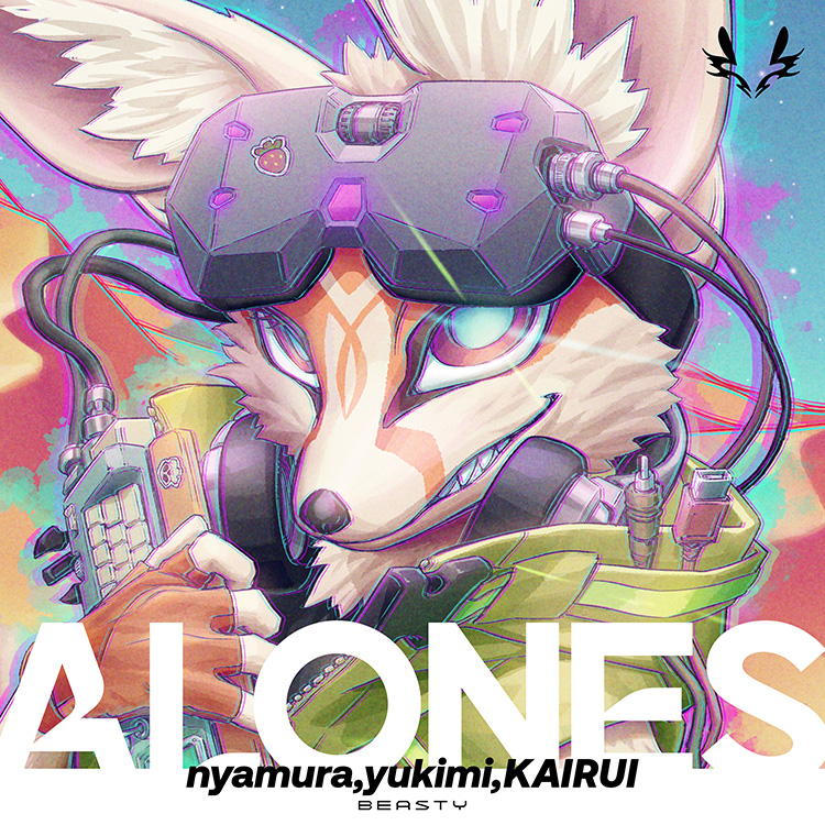 「ALONES」/ BEASTYアートワーク