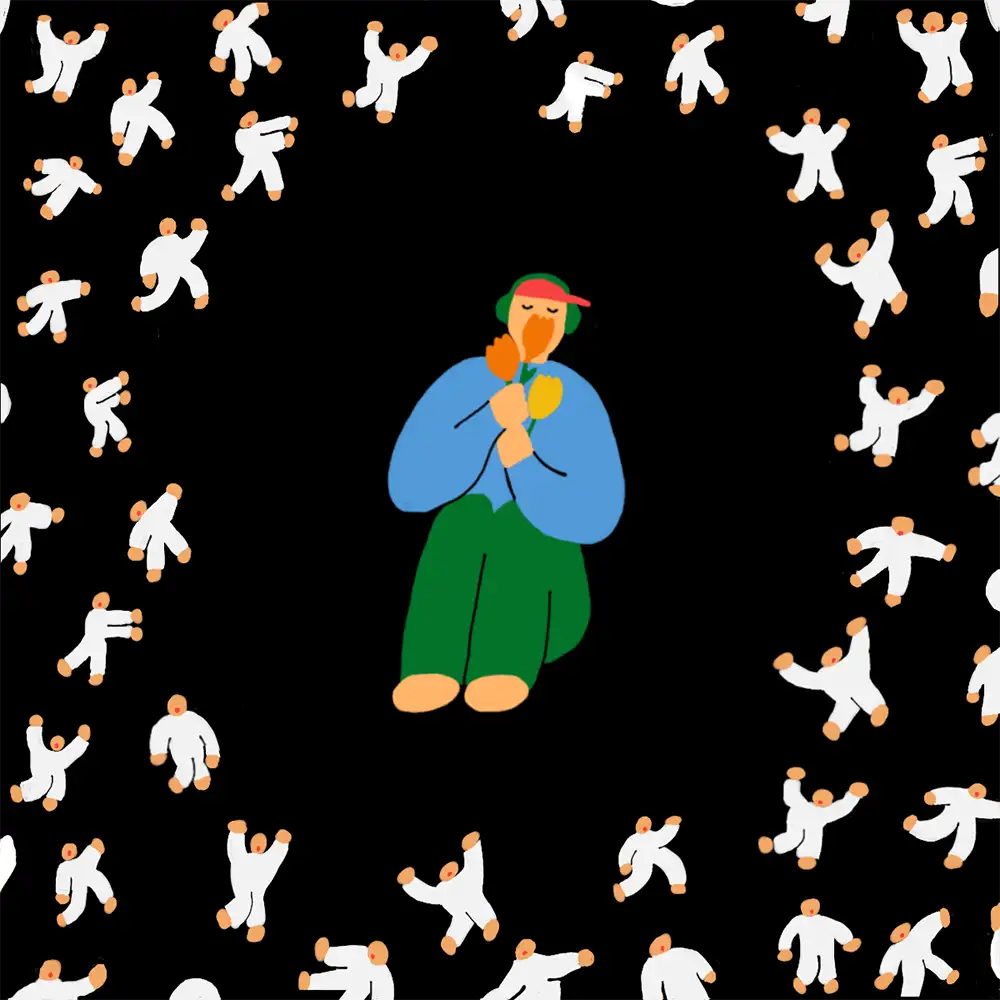 「プライベート毎晩」/ ダイナマイトどんどんアートワーク