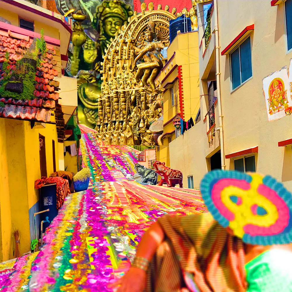 「mystery of her」DÉ DÉ MOUSE × ASWARYAアートワーク