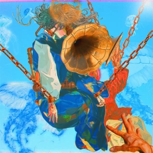 「zodiac 少女」/ DÉ DÉ MOUSEアートワーク