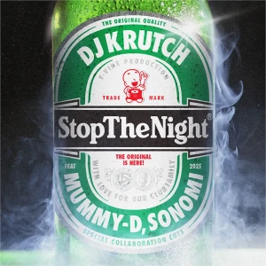 「Stop the Night feat. MUMMY-D & SONOMI」DJ KRUTCHアートワーク