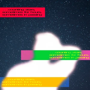 『…counting stars, sometimes for hours, sometimes in passing - EP』/ flip-flopsアートワーク