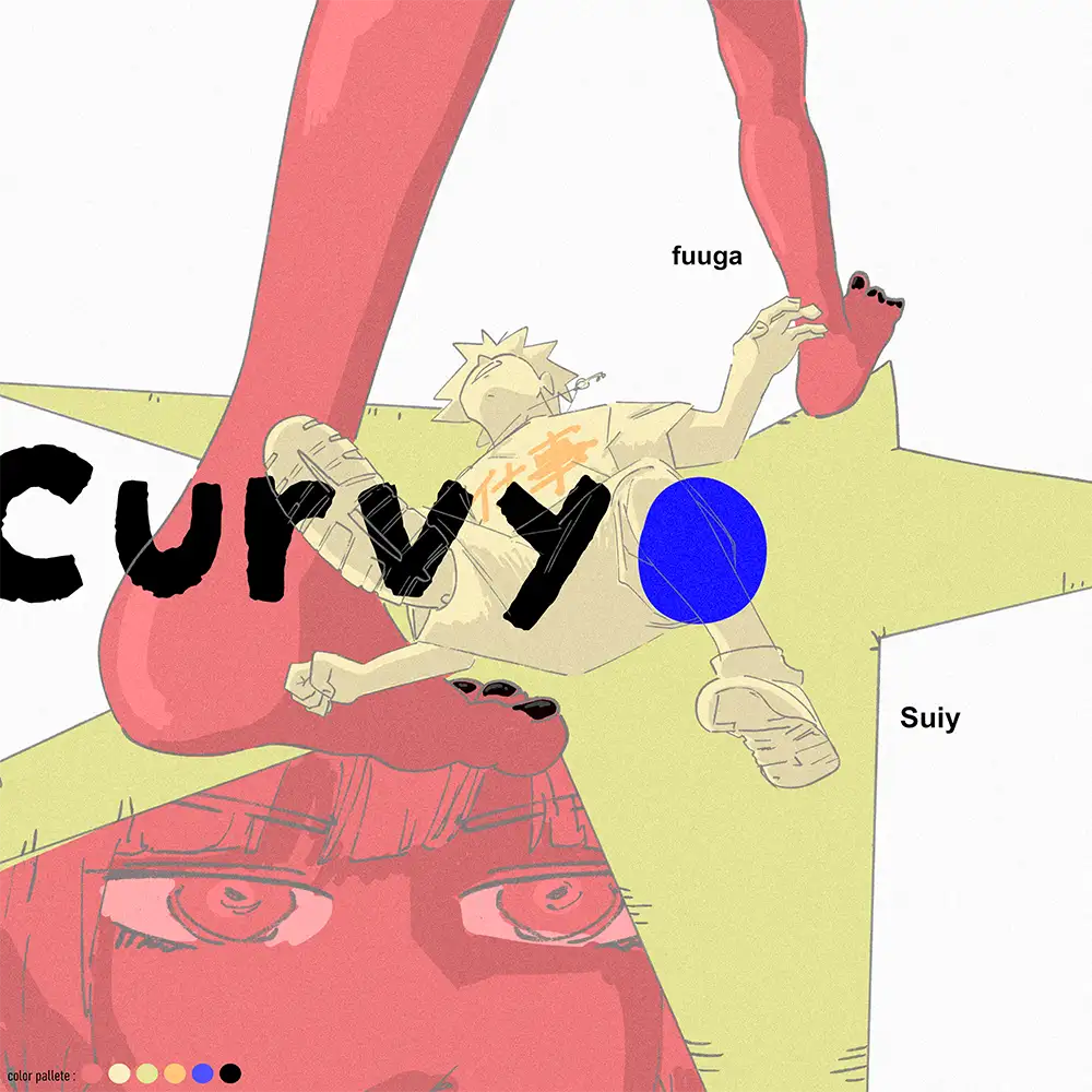 「Curvy feat.Suiy」/ fuugaアートワーク