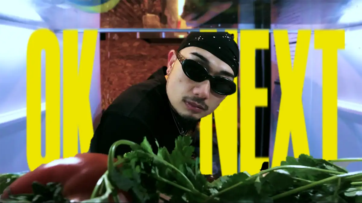 「OK NEXT」/ hammaMVサムネ