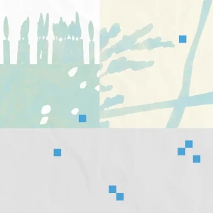 『遠い日々の園』/ 春めく庭園アートワーク