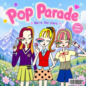 「Pop Parade (feat. Noyel)」/ Haruto Douzenアートワーク