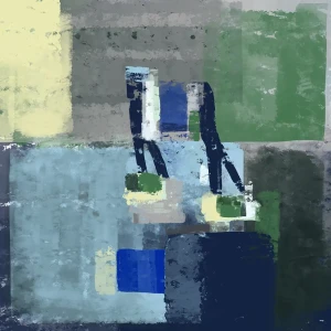 「電線の上のワルツ」/ ヒラウチマイアートワーク