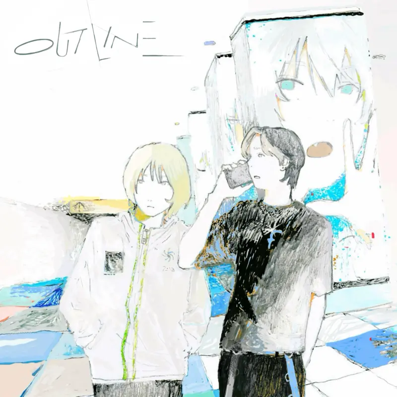 「Outline」/ 星宮とと、EAERAN、phritzアートワーク