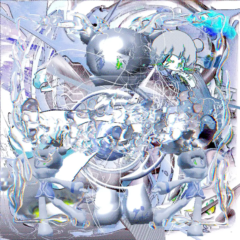 「dynamic infection」いむ電波.wavアートワーク