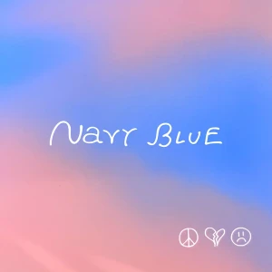 『Navy Blue feat. PEAVIS』KUVIZMアートワーク